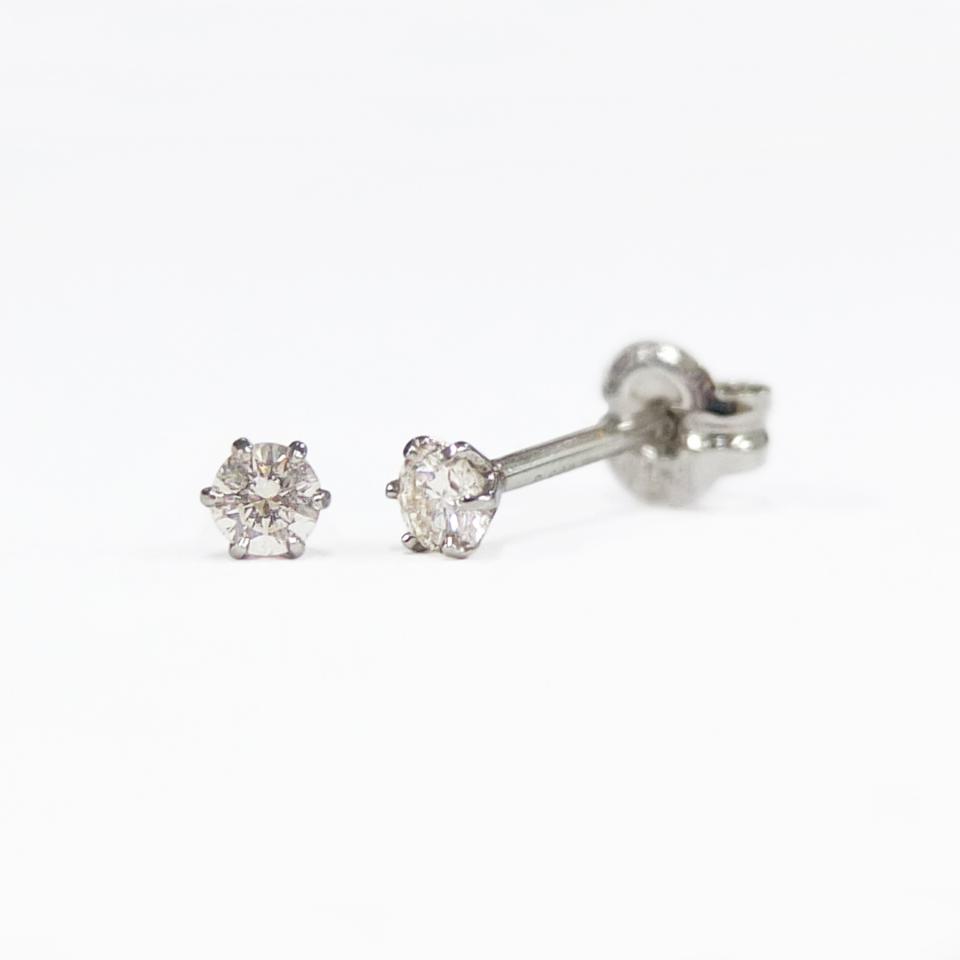 《BONANZA》K22  0.04ct ダイヤ セカンドピアス