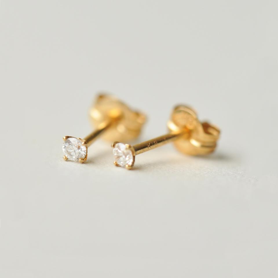 TAKE UP Ptダイヤモンドピアス セカンドピアス 0.08ct-